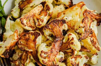 The BEST Roasted Cauliflower Ever